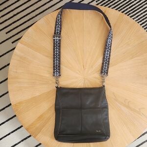 The Sak Black Crossbody Bag with Braided Strap